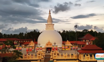 අංගුලිමාල මහා සෑරදුන් සම්බුදු සසුනට පූජා වන වගයි !