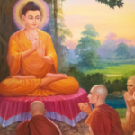 මහ කරුණා ගුණ විහිදා දම්සක කැරකී මුනිඳා